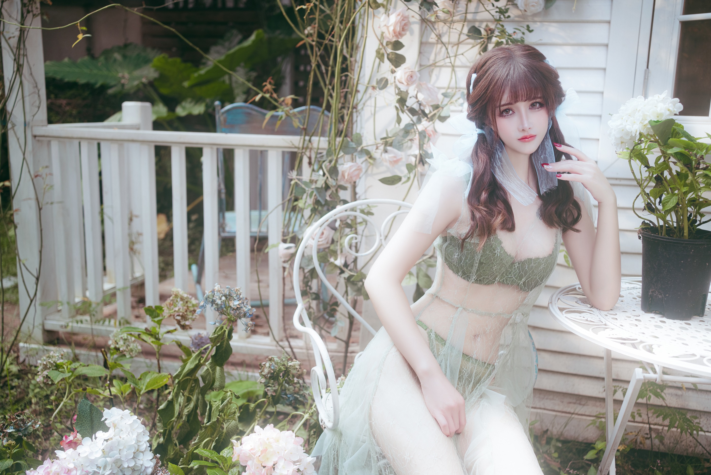 图片[1]-鹿八岁baby – NO.075 小鹿的秘密花园[70P]-XikXak